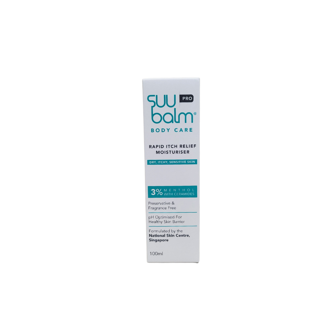 Suubalm Pro Body Care Rapid Itch Relief Moisturizer