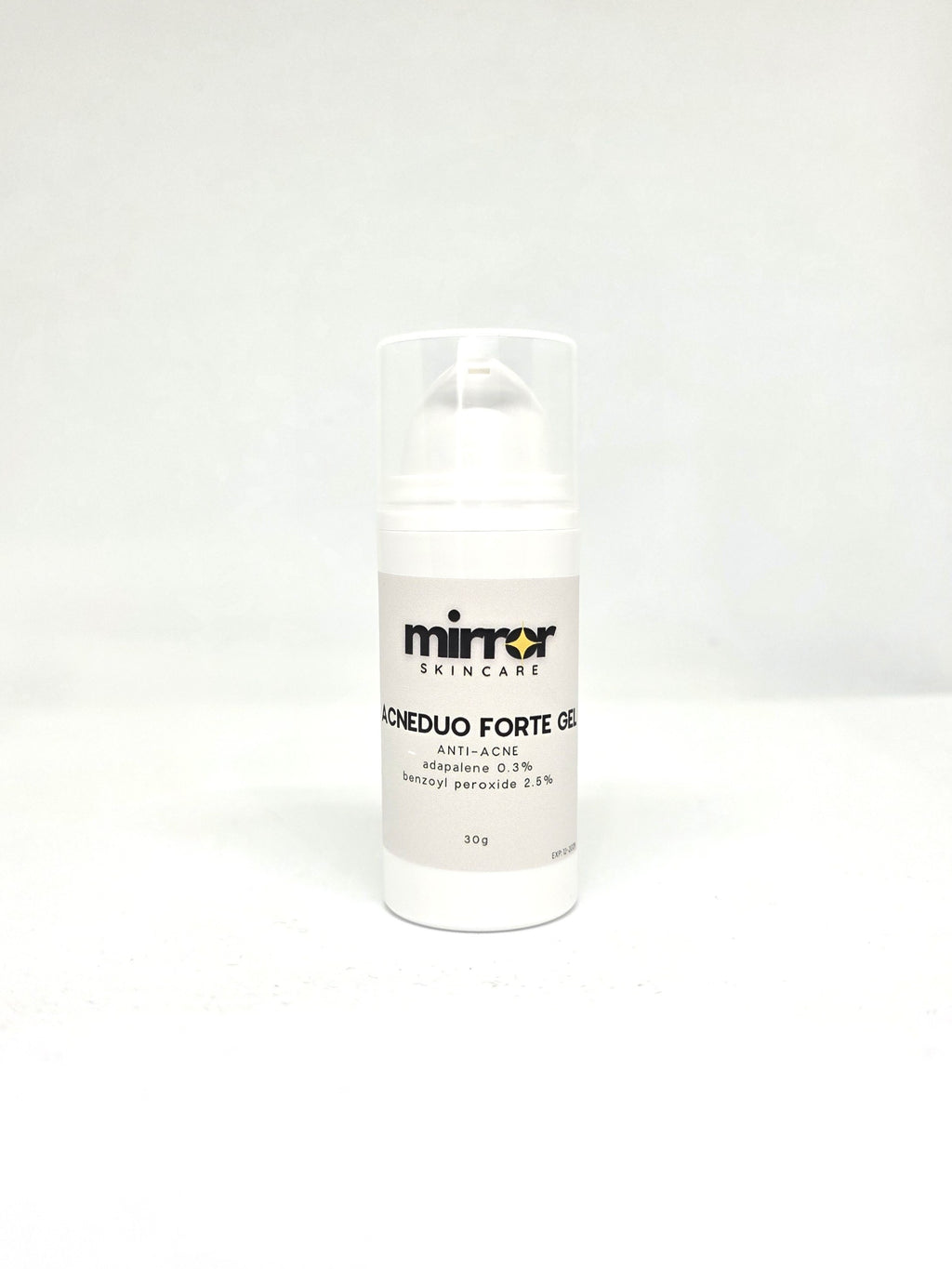 Mirror Skincare Acneduo Forte Gel (Adapalene 0.3% + Benzoyl Peroxide 2.5%)