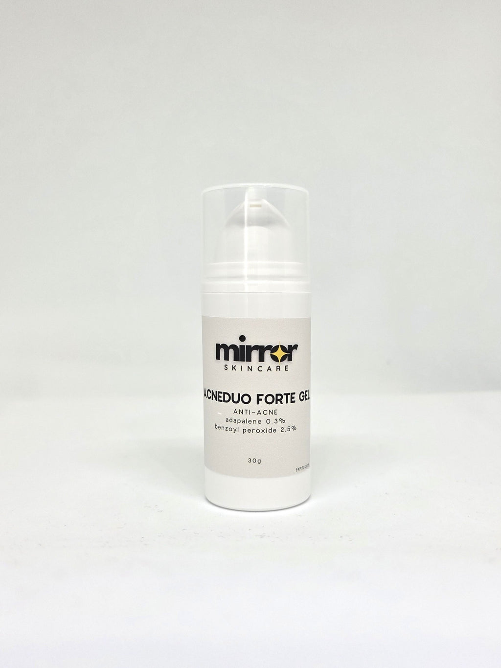 Mirror Skincare Acneduo Forte Gel (Adapalene 0.3% + Benzoyl Peroxide 2.5%)