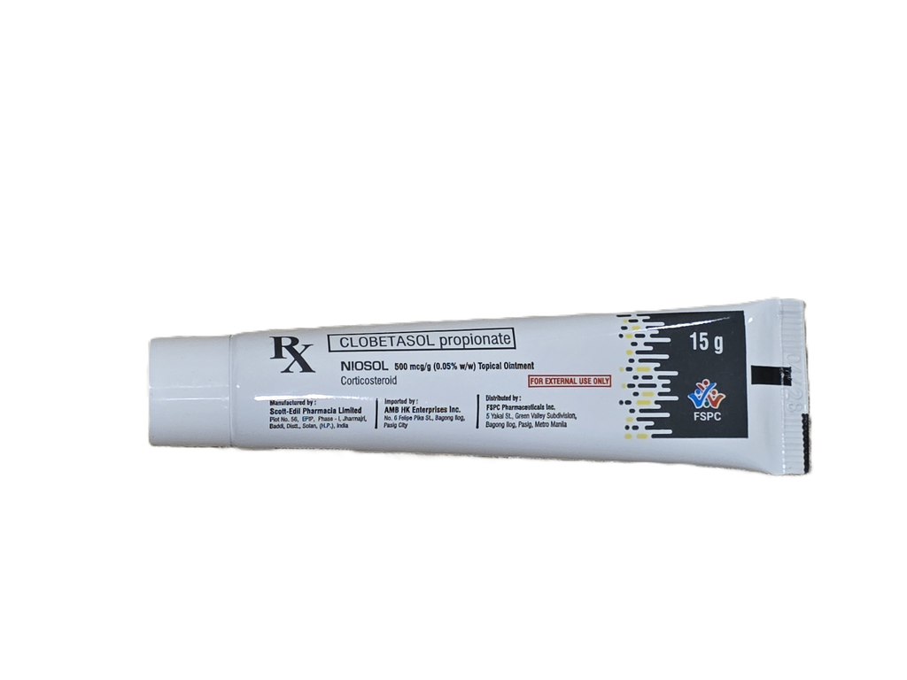 Clobetasol 0.05% Ointment (Niosol)