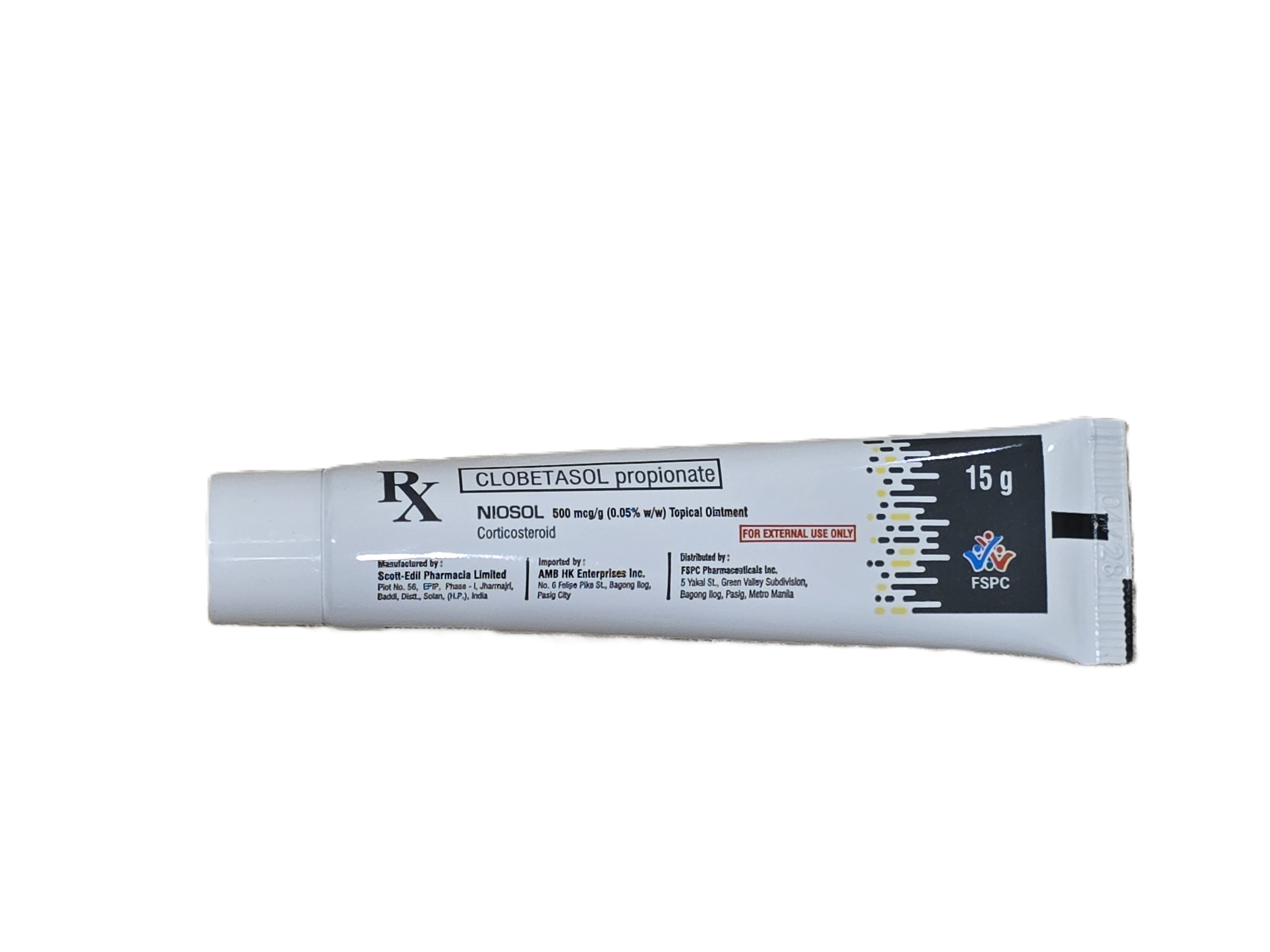 Clobetasol 0.05% Ointment (Niosol)