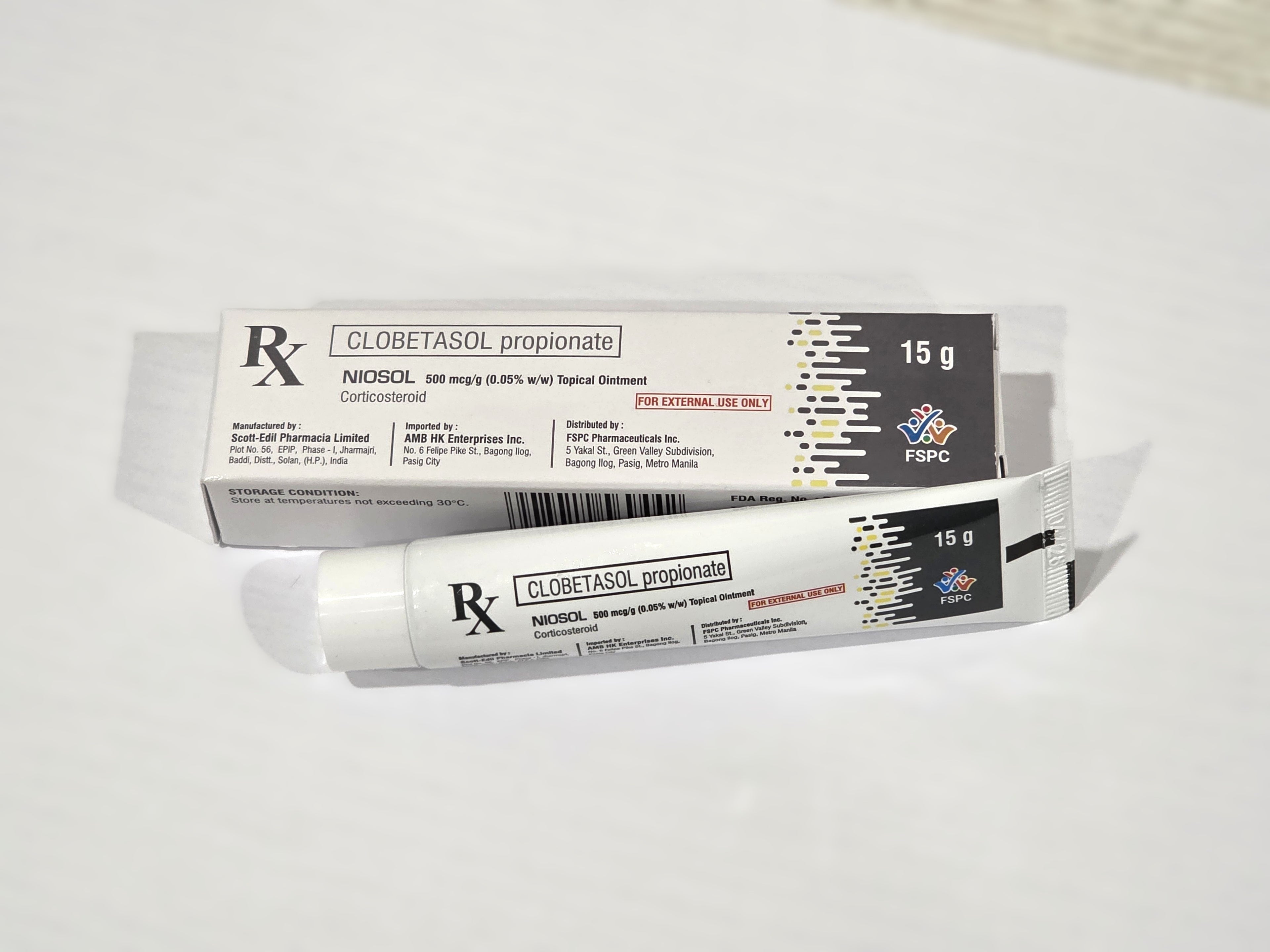 Clobetasol 0.05% Ointment (Niosol)