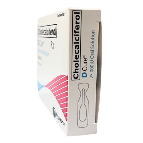 D-Cure (Cholecalciferol) 25,000 iU Oral Solution