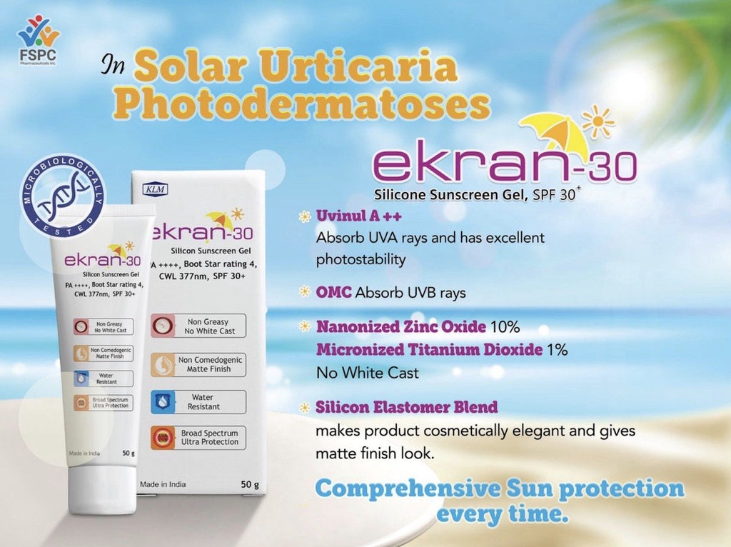 Ekran-30 Silicone Sunscreen Gel SPF 30+ PA++++