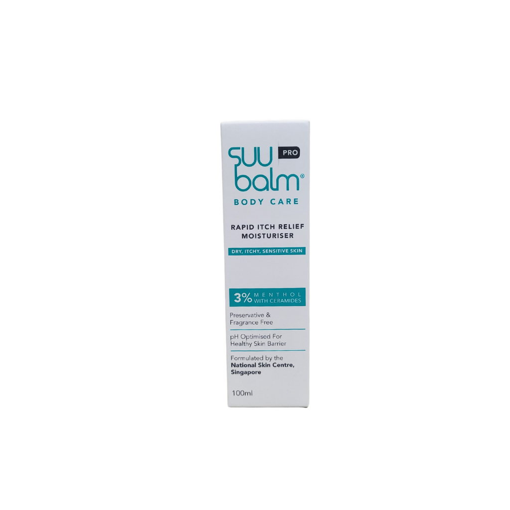 Suubalm Pro Body Care Rapid Itch Relief Moisturizer