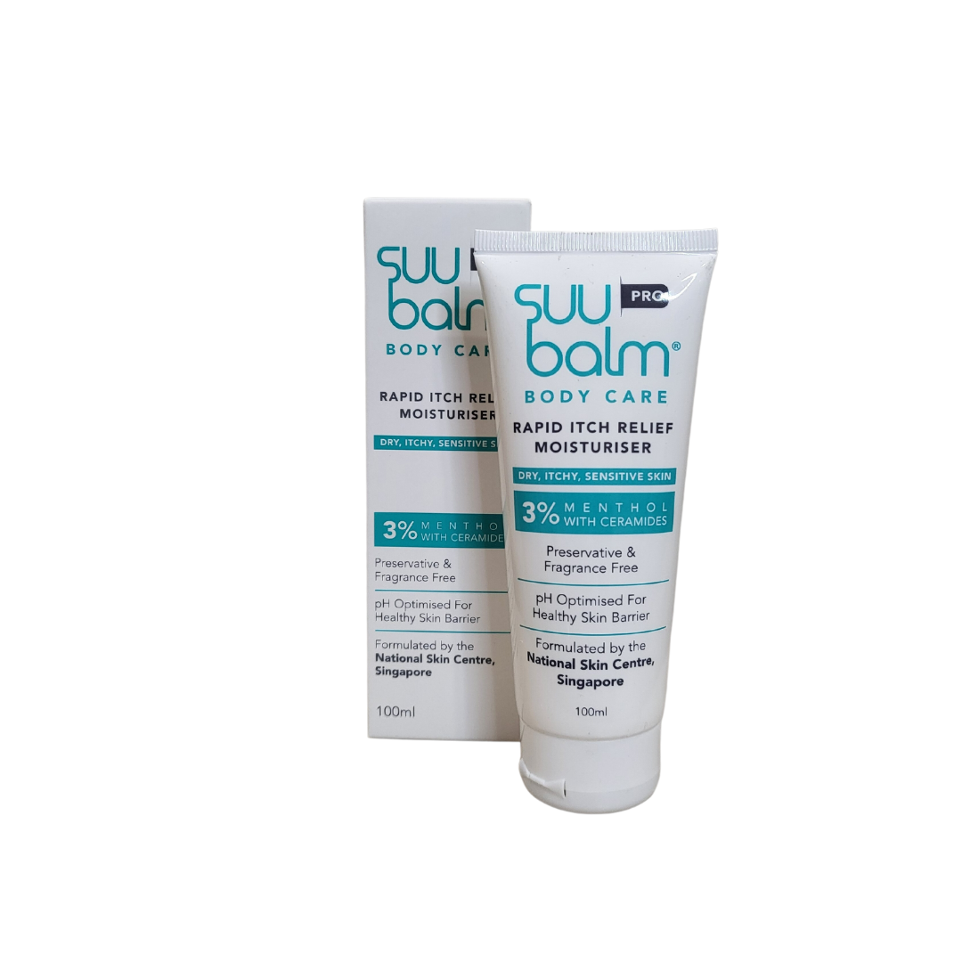 Suubalm Pro Body Care Rapid Itch Relief Moisturizer