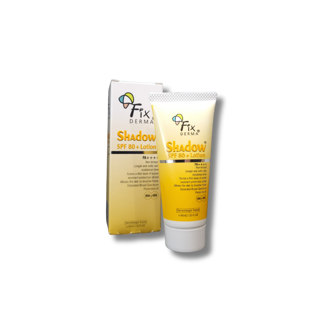 Fixderma Shadow SPF 80+ Sunscreen Lotion